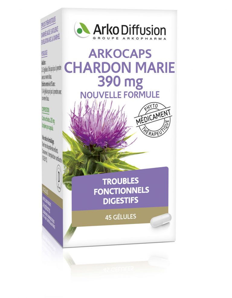 Complément Alimentaire Santé Du Foie - Chardon-Marie, Artichaut, Pissenlit, Détox, Gélules 30/60/120, Neuf