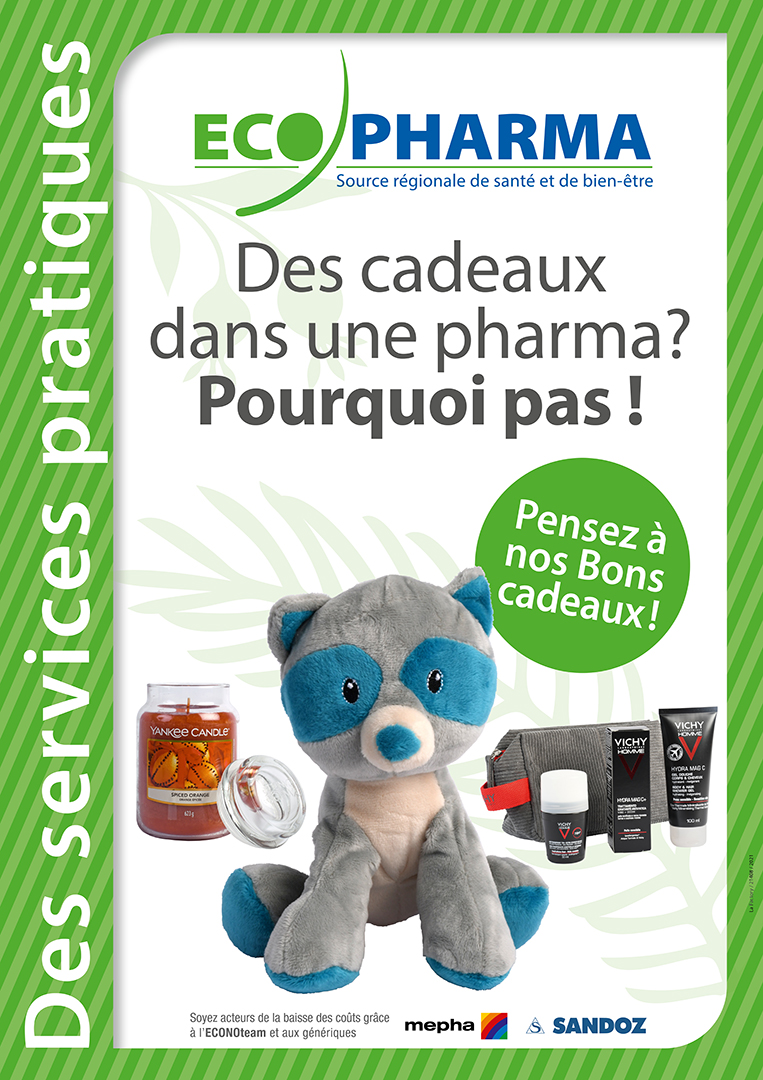 Des cadeaux dans une pharma ? Pourquoi pas !