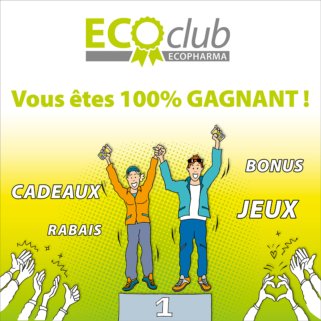 Adhérez vite à l’ECOclub ; vous serez 100% gagnants !