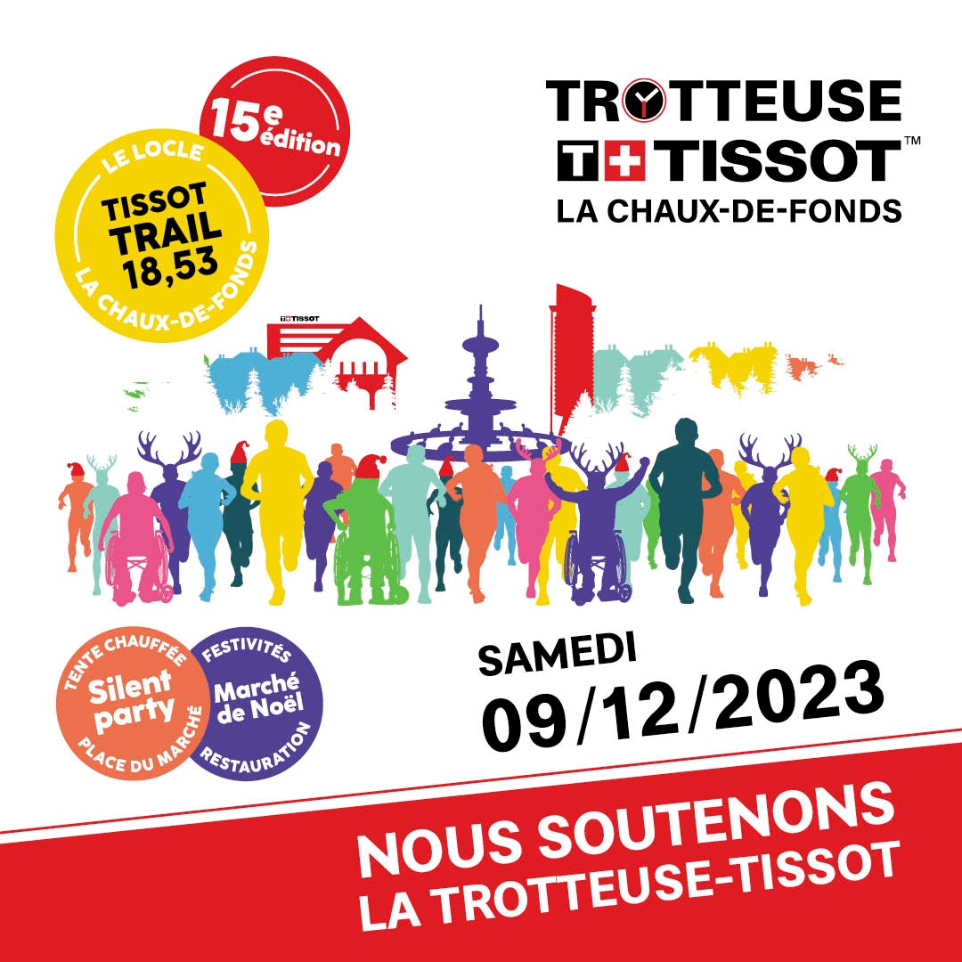 Nous soutenons la Trotteuse-Tissot